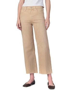 Joe's Jeans The Blake Cropped Wide Ankle Jean - Natural