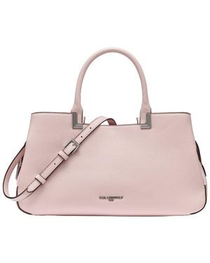 KARL LAGERFELD Karl Laggerfeld Meribel Satchel - Pink