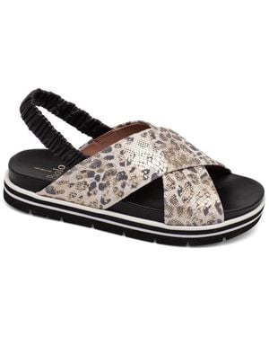 Linea Paolo Rhea-L Leather Sandal - Multicolour
