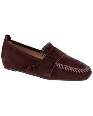 Gentle Souls Sandra Suede Flat - Brown