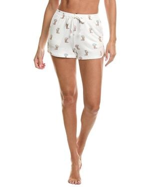 Pj Salvage Western Blooms Short - White