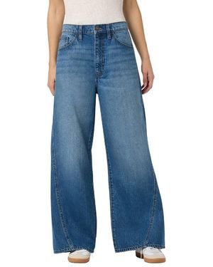 Hudson Jeans Jolene Wide Leg Jean - Blue