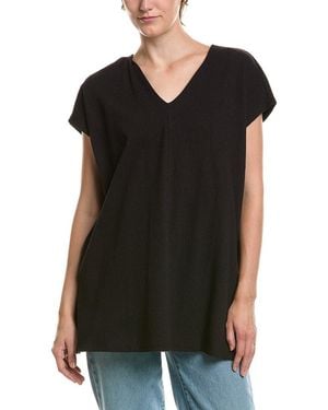 Eileen Fisher V-Neck Tunic - Black