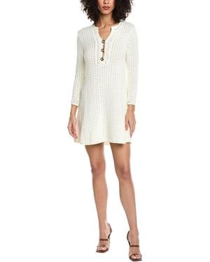 Ba&sh Robe Gysele Mini Dress - White
