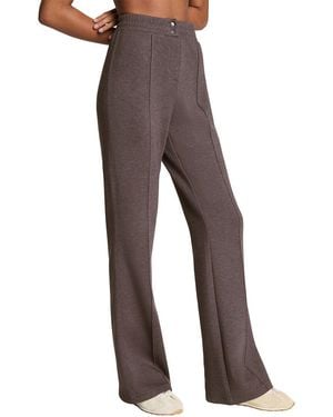 Spanx Brushed Flare Leg Pant - Gray