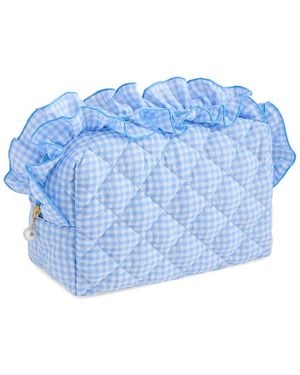 Shiraleah Fancy Large Zip Pouch - Blue