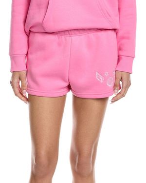 Vintage Havana Ultra Fleece Short - Pink