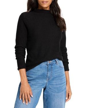 NIC+ZOE Pixel Knit Jumper - Black