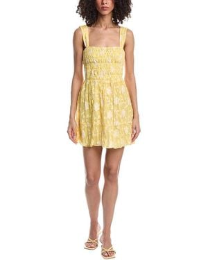 Ramy Brook Aydan Mini Dress - Yellow