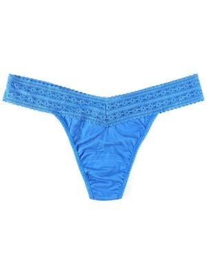Hanky Panky Dreamease Original Thong - Blue