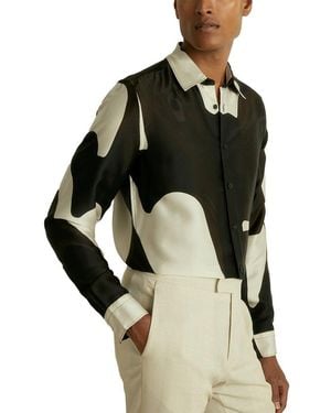 Reiss Montana Casual Shirt - Black