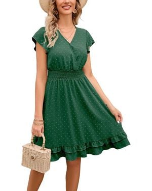 Emma way Mini Dress - Green