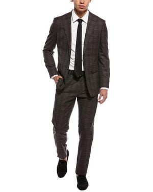 English Laundry 2Pc Wool-Blend Suit - Black