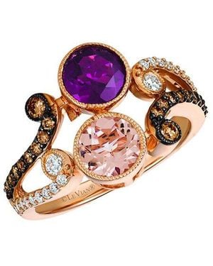 Le Vian Nude Palette 14K Rose 2.13 Ct. Tw. Diamond & Morganite Ring - Pink