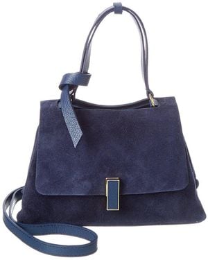 Isabella Rossetti Ella27 Suede Tote - Blue