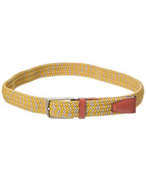 Ted Baker Callen Woven Elastic Belt - Metallic