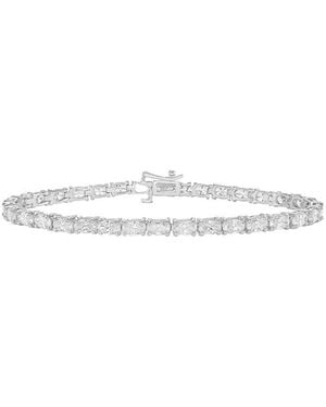 Diana M. Jewels Diana M. Fine Jewellery 14K 6.69 Ct. Tw. Lab-Grown Diamond Tennis Bracelet - White