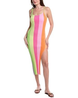 PQ Swim Piper Slit Dress - White