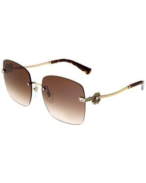 BVLGARI Bv6173B 58Mm Sunglasses - Yellow