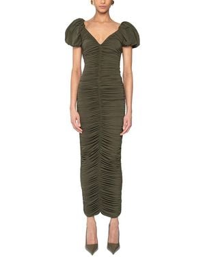 Ronny Kobo Lupine Maxi Dress - Green