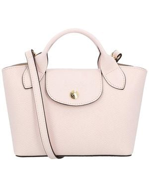 Longchamp Epure Xs Leather Tote - Pink