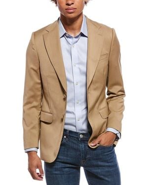 Officine Generale Officine Generale Giovanni Italian Wool Jacket - Natural