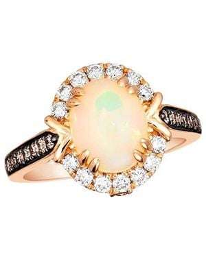 Le Vian Le Vian Euphoria Chocolate 14K 1.33 Ct. Tw. Diamond & Opal Ring - White
