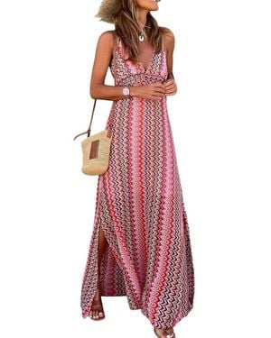FLORIDA CLOTHING Maxi Dress - Red