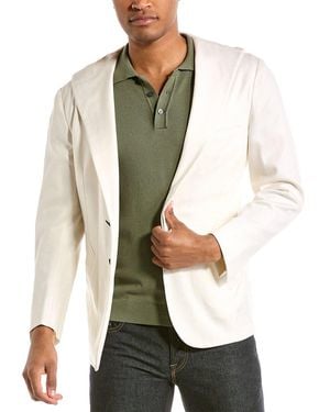 KNT by Kiton Cashmere & Silk-blend Suit Jacket - White