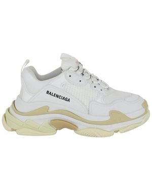 Balenciaga Triple S Low-Top Trainer - White