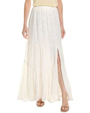 Hemant & Nandita Ilara Maxi Skirt - White