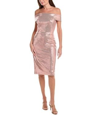 Issue New York Sequin Sheath Dress - Pink