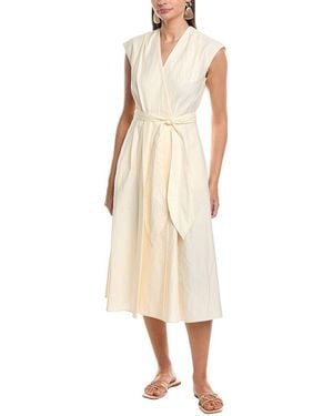 Marella Ossola Midi Wrap Dress - Natural
