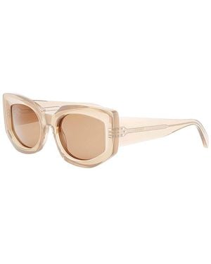 Celine Cl40277F 54Mm Sunglasses - Natural