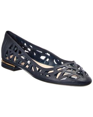 Tod's Leather Ballerina Flat - Blue