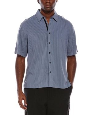 Rag & Bone Dalton Dobby Shirt - Blue