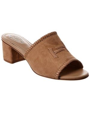 Tod's Suede Mule - Brown