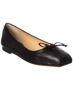 Christian Louboutin Mamadrague Bow-Embellished Leather Flats - Black