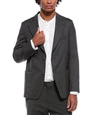 Officine Generale Arthus Wool Blazer - Black