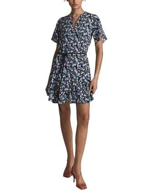 Reiss Lulu Ditsy Flippy - Blue