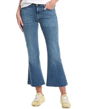 7 For All Mankind Slim Illusion Cropped Dojo Yuma Jean - Blue