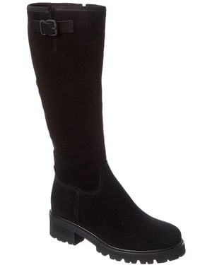 La Canadienne Jad Suede Boot - Black