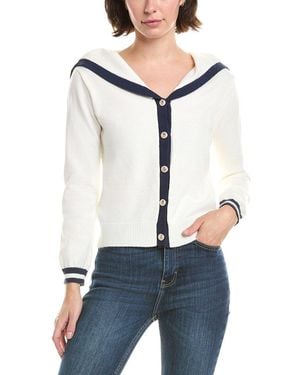 Estellina Cardigan - White