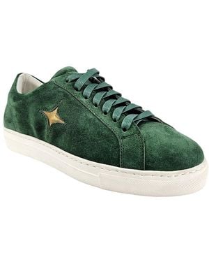 Madison Maison Sirius Star Suede Trainer - Green