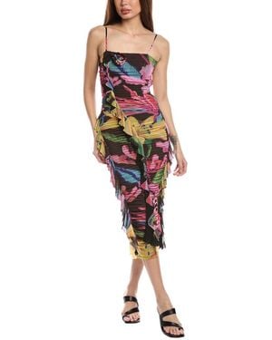 Rococo Sand Midi Dress - Red