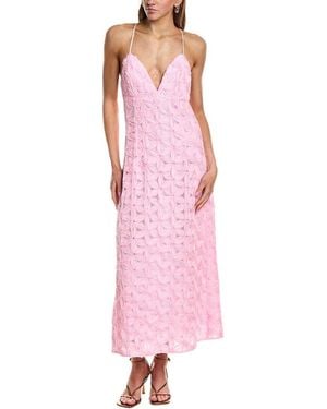 Endless Rose Lace Spaghetti Strap Maxi Dress - Pink