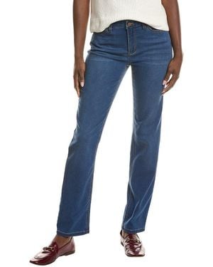 Jones New York Lexington Straight Jean - Blue