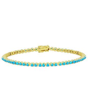 Nina Zhou Jewelry 14K 2.50 Ct. Tw. Tennis Bracelet - Multicolour