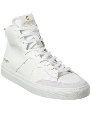 GREATS Royale Leather High-Top Trainer - White