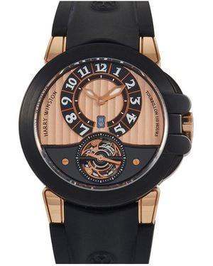 Harry Winston Ocean Watch (Authentic Pre-Owned) - Black